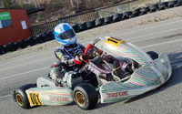 En kart, eller gokart som det också kallas.